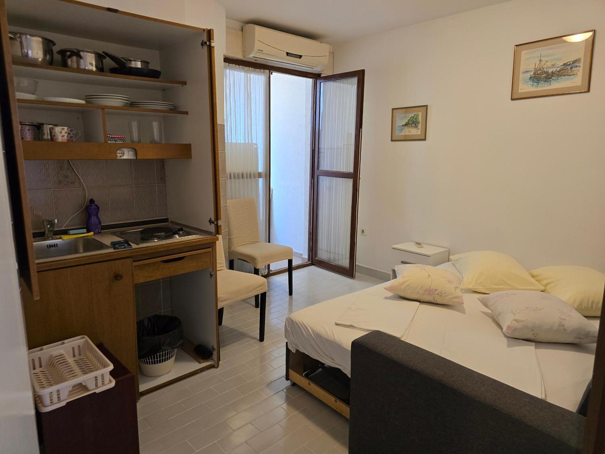 Apartmani Marija Baška Voda Kültér fotó