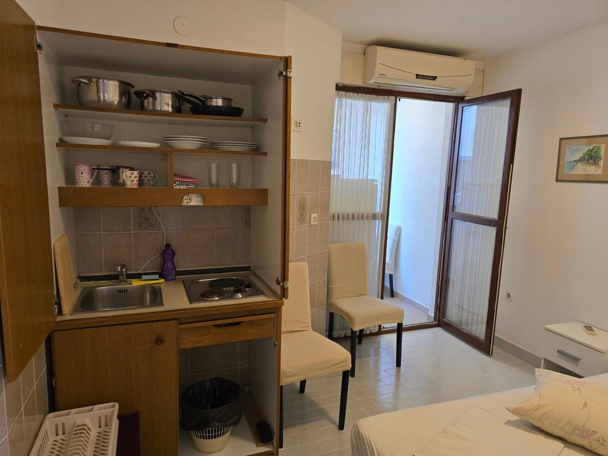 Apartmani Marija Baška Voda Kültér fotó